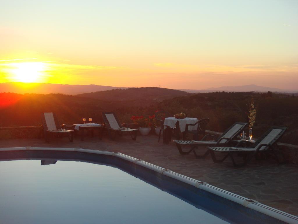 Podere Patrignone Guest House Castellina in Chianti Exterior foto